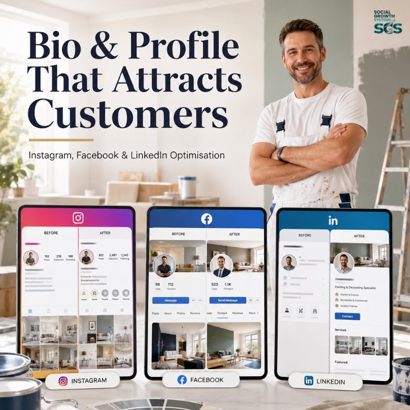 bio and profile that attracts customers