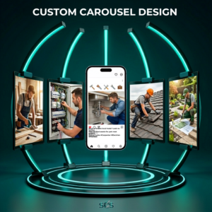 Custom Carousel Design for trades and small business
