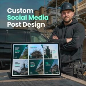 custom social media post design