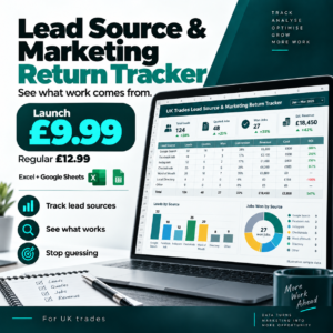 Lead source & Marketing return trucker social media marketing for builders product image