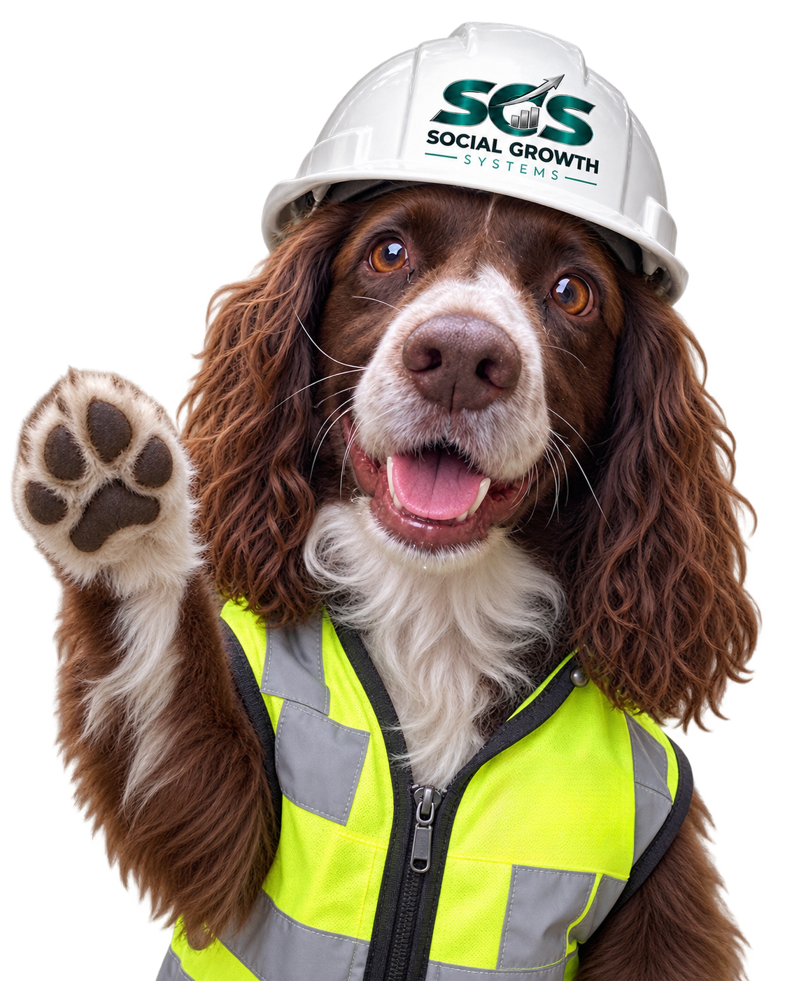 Margo, the Social Growth Systems mascot