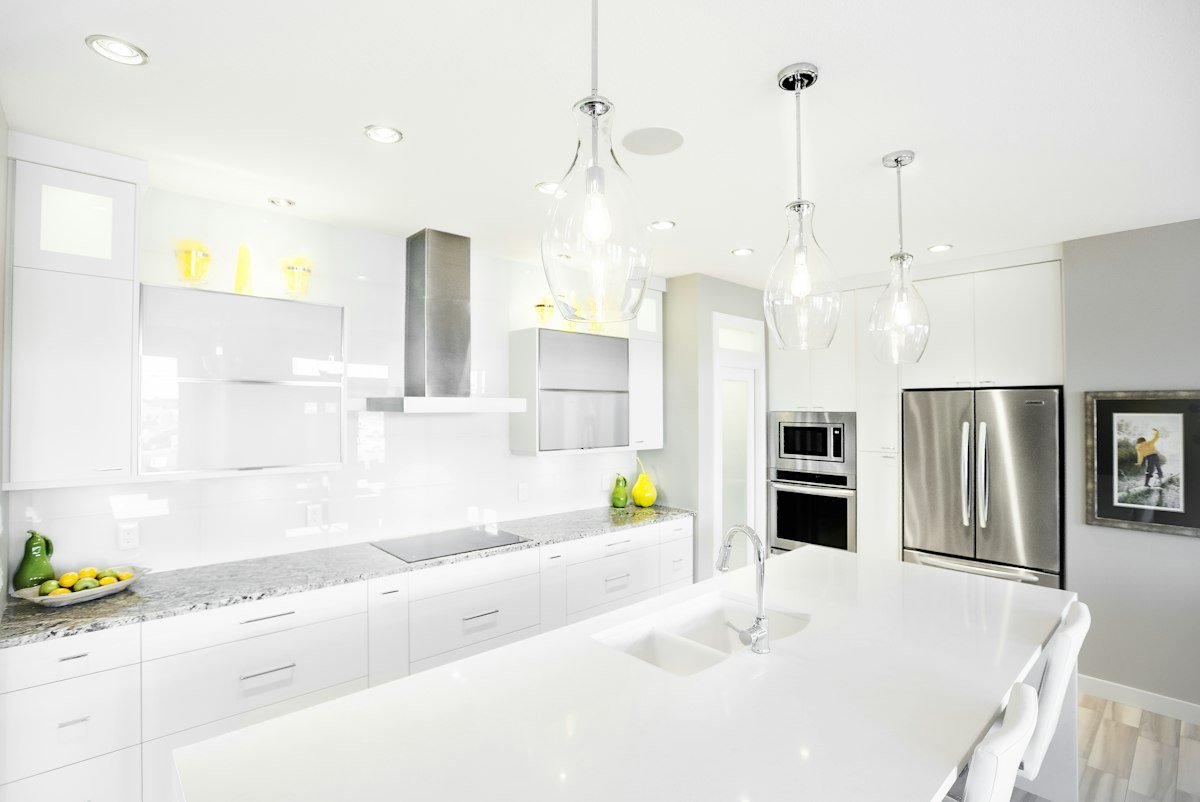 Licensed stock kitchen photo illustrating an enquiry-led renovation campaign